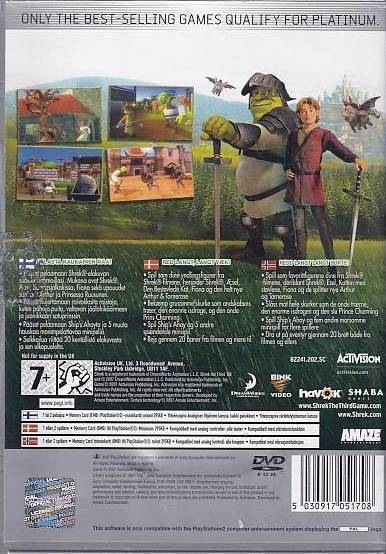 Shrek den Tredje - PS2 - Platinum (Genbrug)